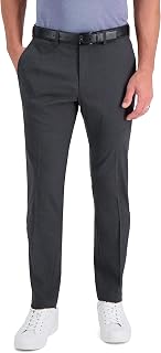 Kenneth Cole REACTION Men's Slim Fit Solid Performance Dress Trousers