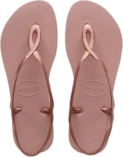 Havaianas - Luna, Comfortable, Stylish and Functional Sandals, Secure Ankle Fit, Braided Straps and Non-Slip Sole, Women