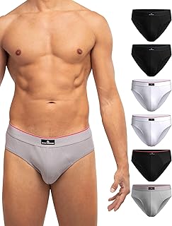 DANISH ENDURANCE Pack of 6 Men's Classic Cotton Briefs