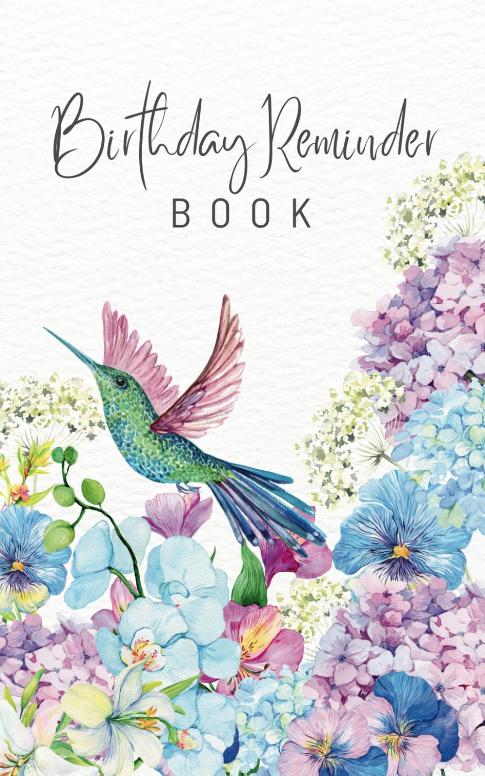 Small Birthday Reminder Calendar Book: Important Dates to Remember Organizer wit