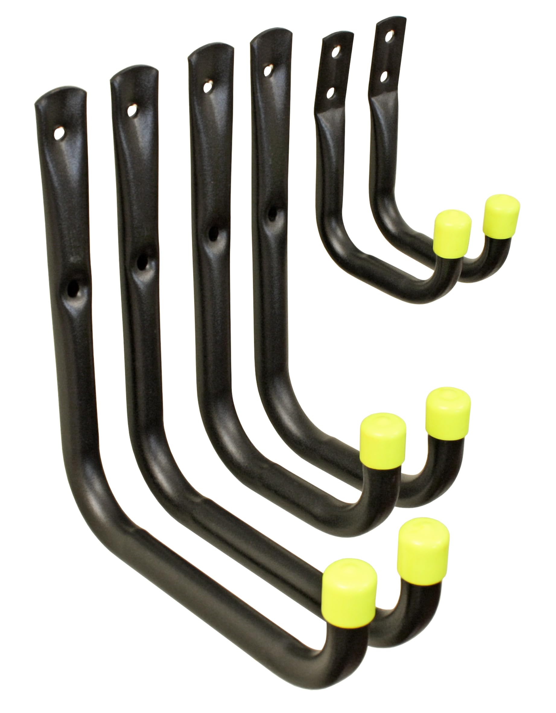 keypak Universal Heavy Duty Garage & Outdoor Storage Hooks Set (6 Pack) | 30Kg L
