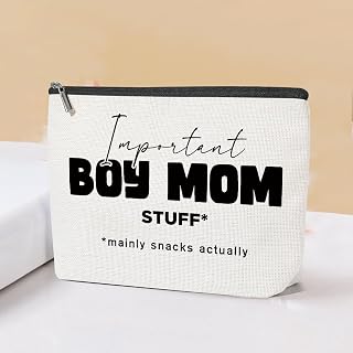 Best Mom Cosmetic Bag Birthday Gift Nurse Gift Mental Health Inspirational Gift for Women Sister, LCS Multicolour 02500, Fashion