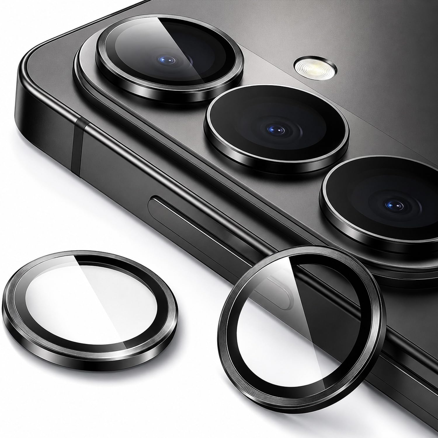 for Samsung Galaxy S26 / S26 Plus Camera Lens Protector – 9H Sapphire Glass & Av