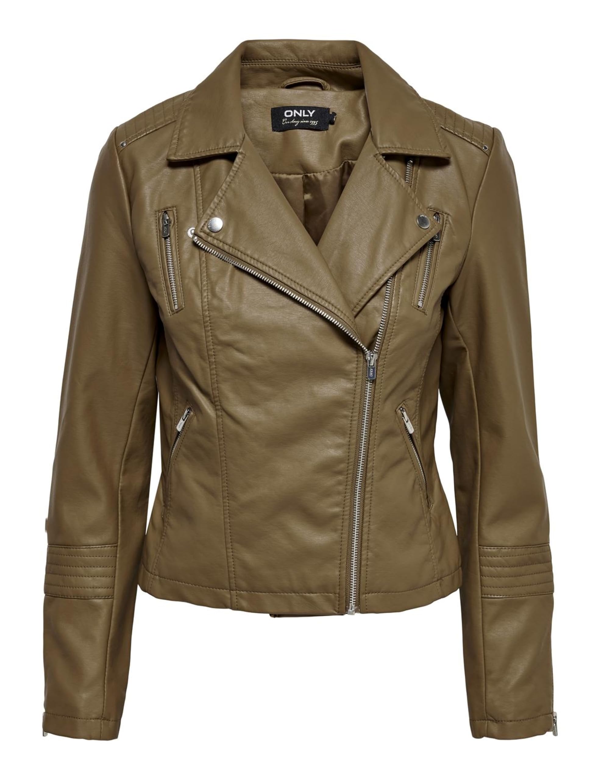 ONLY Faux Leather Jacket ONLGEMMA Faux Leather Jacket