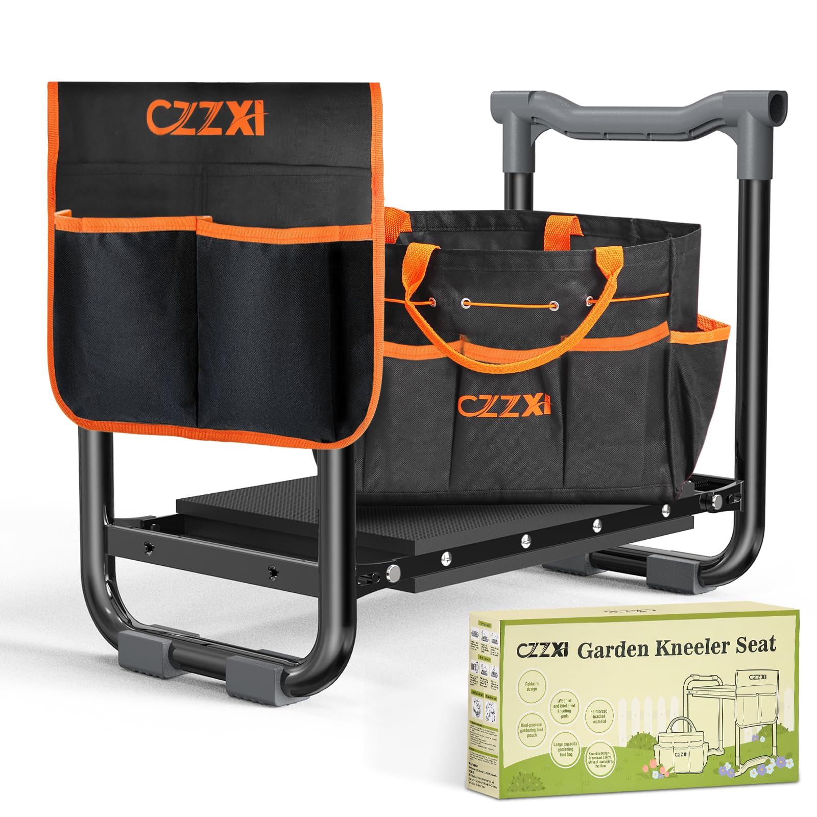 CZZXI Garden Kneeler and Seat, Wider and Thicker Kneeling Pad | Heavy Duty Garde