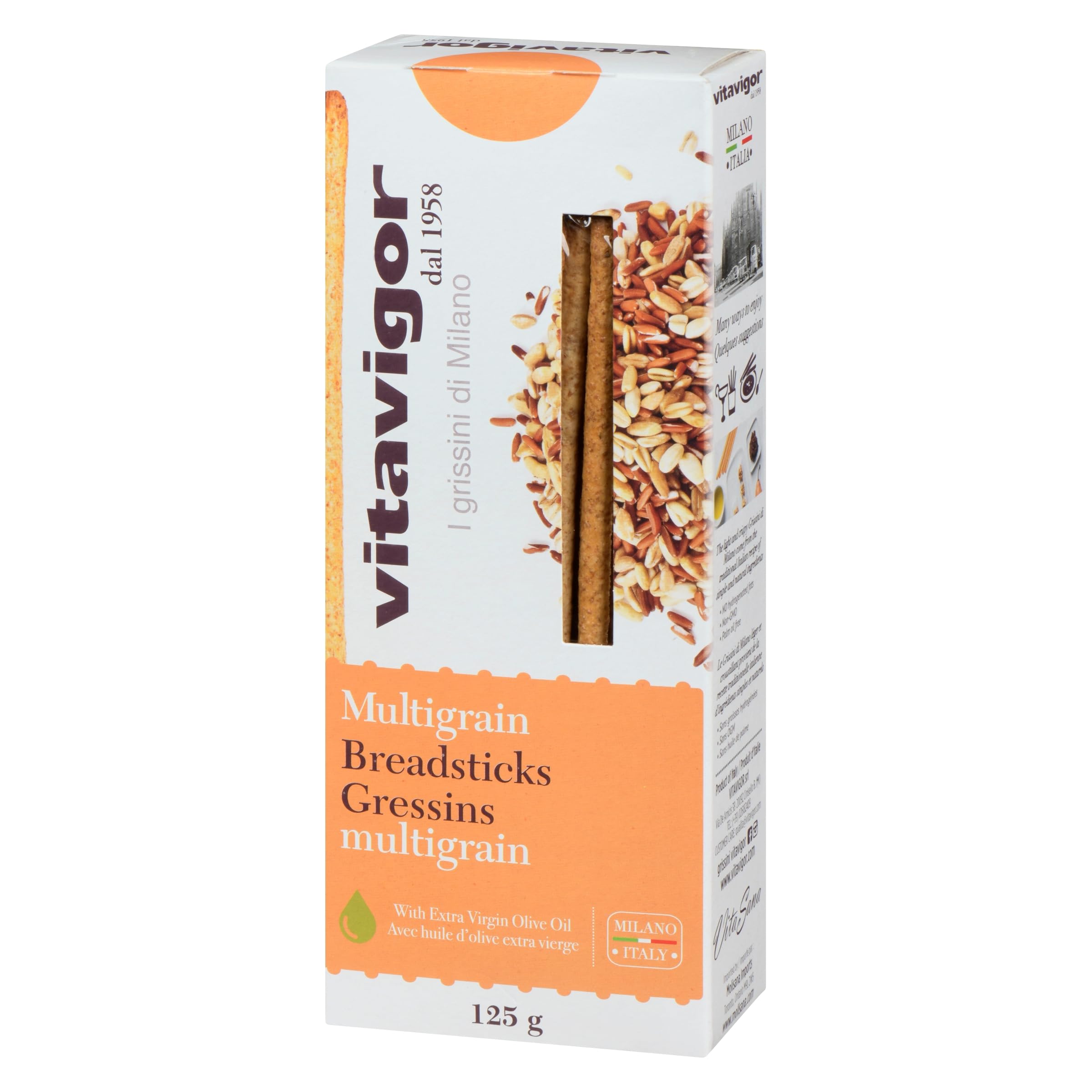 Vitavigor Multigrain Breadsticks, 125 Grams