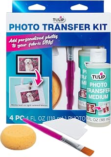 Tulip Photo Transfer Kit for Fabric, All-in-One and Easy to Use 4 Peice Kit