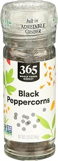 365 by Whole Foods Market, Black Peppercorn Grinder, 1.55 Ounce
