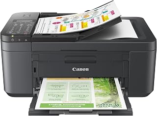Canon PIXMA TR4755i Wireless Colour 4-in-1 Inkjet Photo Printer - A4 Print, Copy, Scan, Fax, Wi-Fi - ADF, Auto 2 Sided-Print - PIXMA Print Plan Compatible - Suitable for Home Office Print
