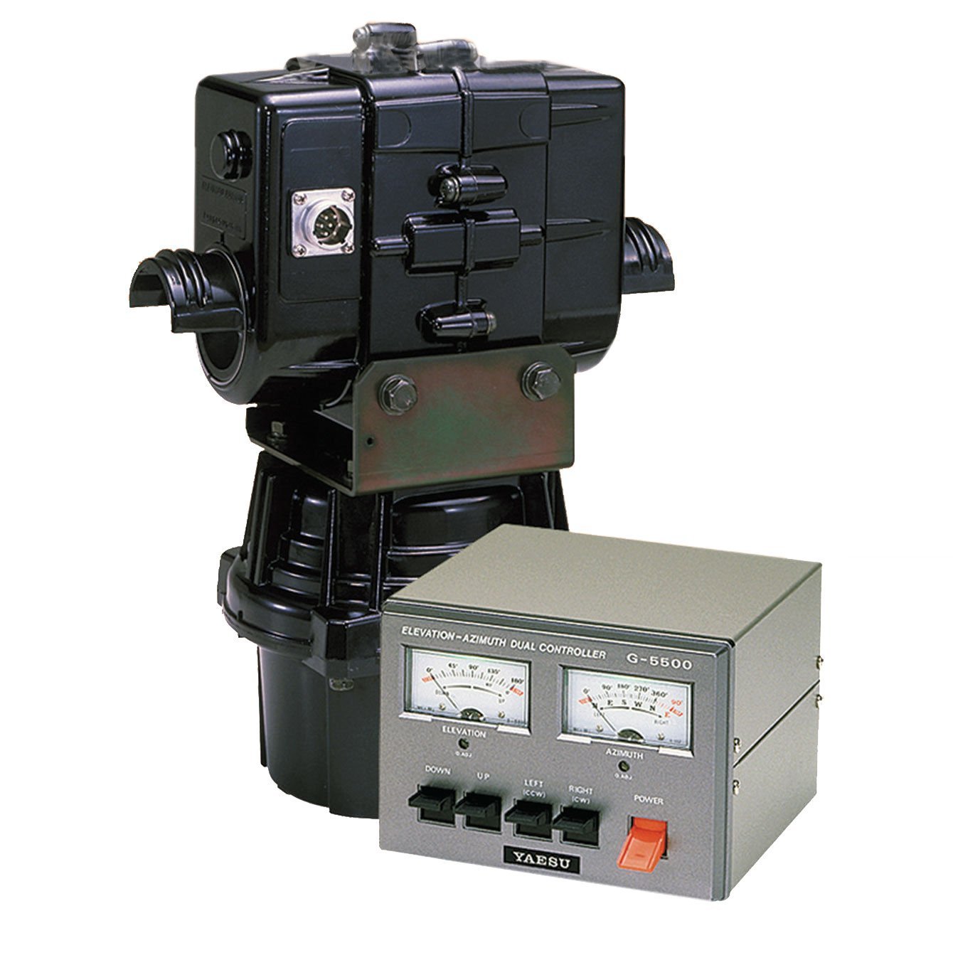Yaesu G-5500 Azimuth-Elevation Rotator, Wired for Sattelites, 117V, or 220V