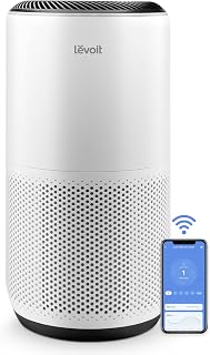 LEVOIT Smart Air Purifiers for Home Large Room Up to 1718 Ft² Core 400S-P | HEPA Sleep Mode, AHAM VERIFIDE, Auto Mode, Air Quality Monitor, 3-in-1 Filter For Pet Allergy, Smoke, Dust, ChildLock, White