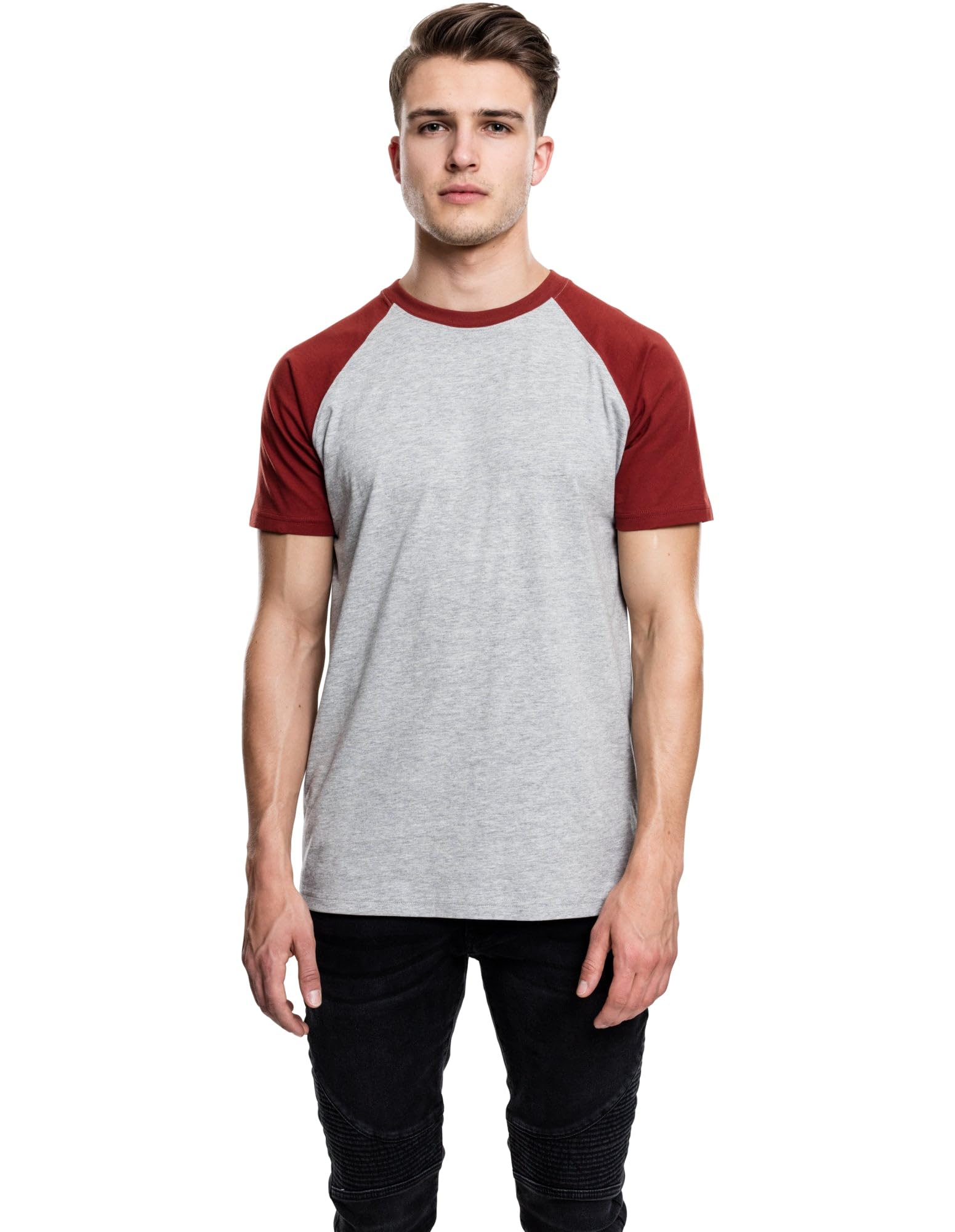 Urban Classics Raglan Contrast Tee Men's T-Shirt White/Black