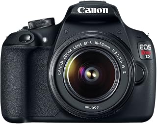 Canon EOS Rebel T5 EF-S 18-55mm is II Digital SLR Kit (Renewed) | Large 3.0-Inch LCD Monitor, 3.0 FPS Continuous Shooting, 18MP CMOS (APS-C) Sensor and DIGIC 4 Image Processor
