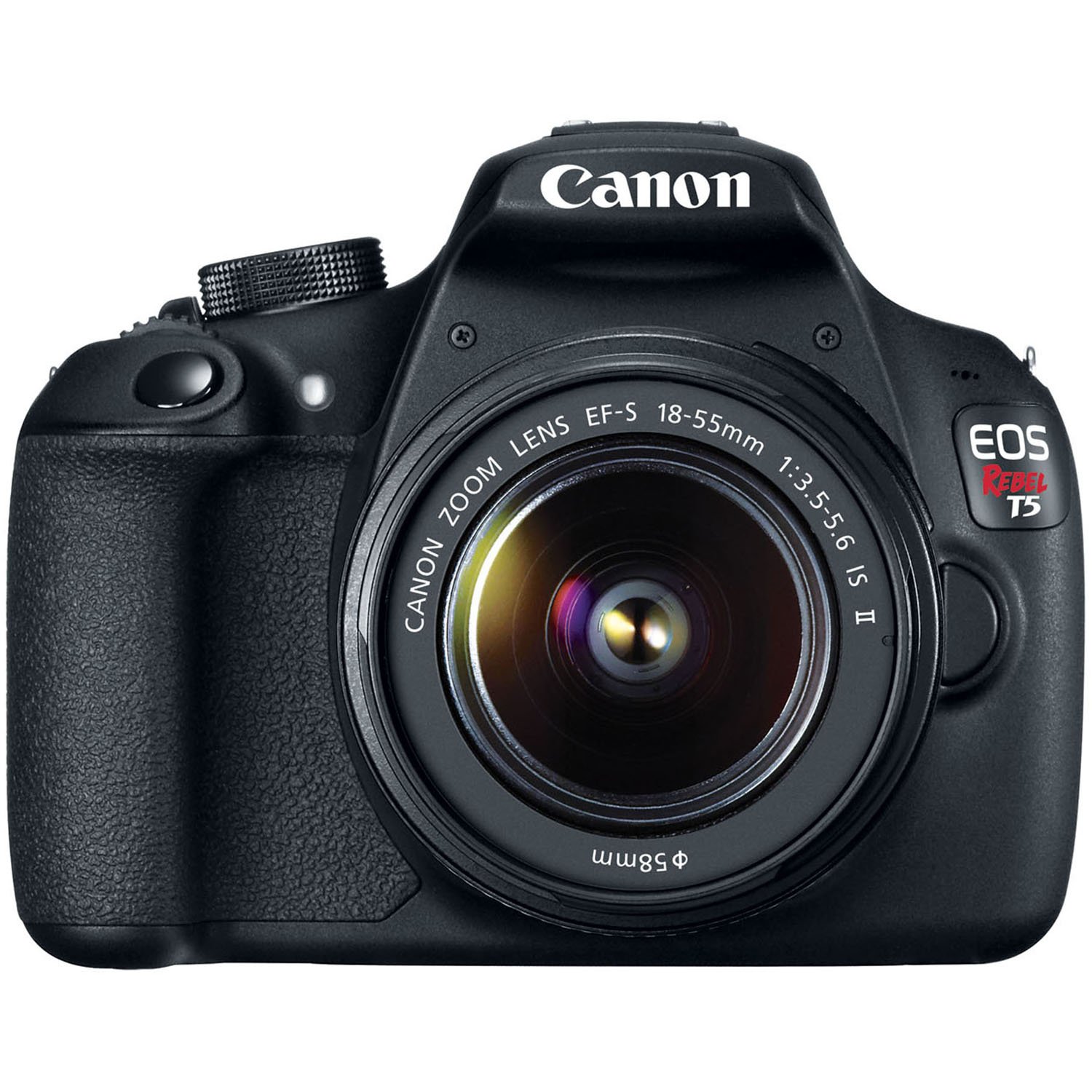 Canon EOS Rebel T5 EF-S 18-55mm is II Digital SLR Kit (Renewed) | Large 3.0-Inch