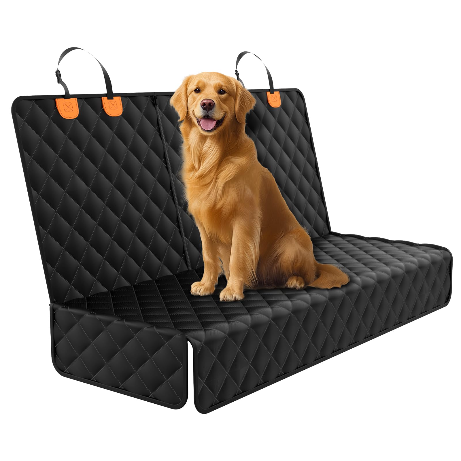 DPWEION Waterproof Dog Car Seat Cover,Non-slip% Scratch Proof Back Seat Covers f