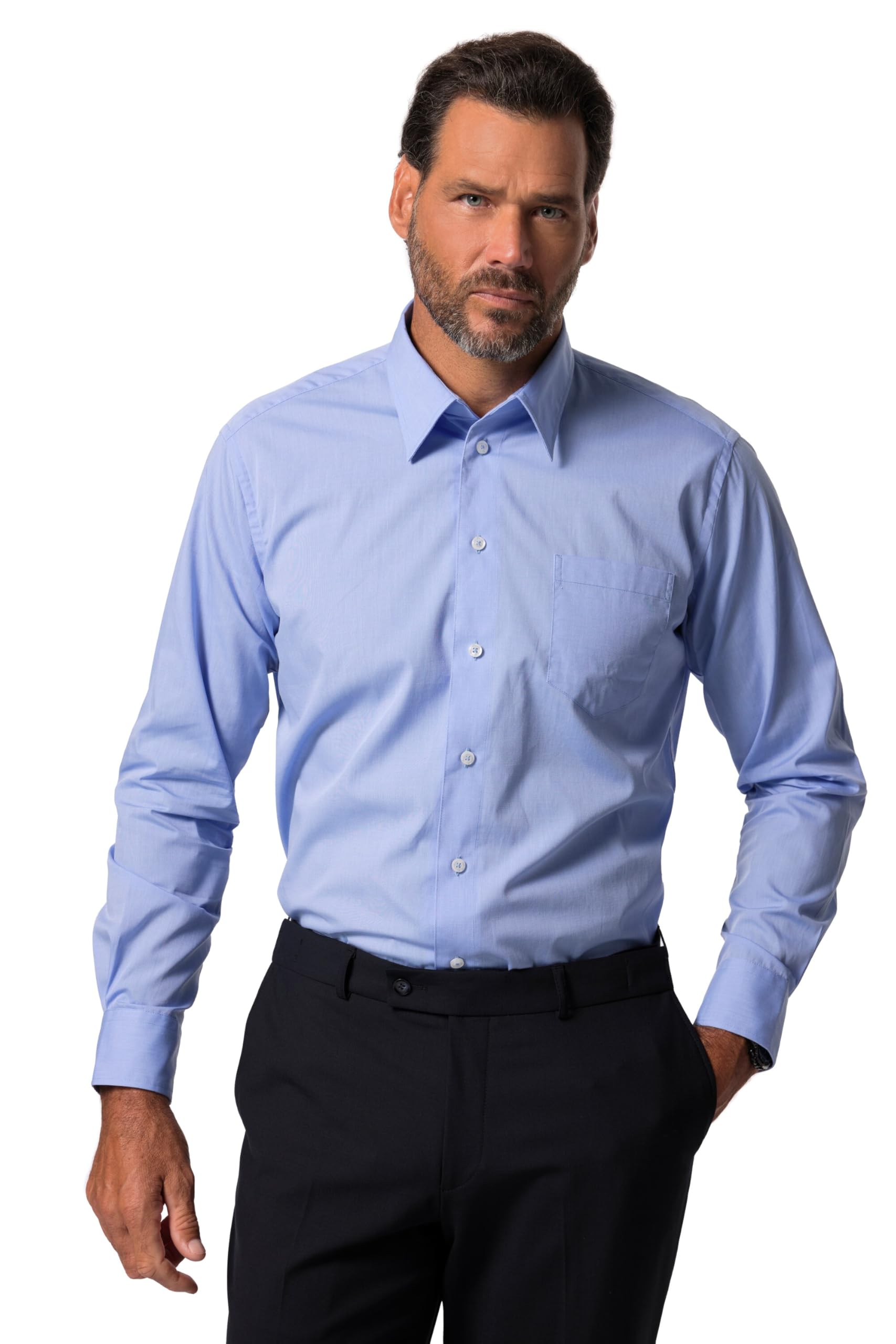 JP 1880 Comfortable Fit Office Shirt with French Collar 703633