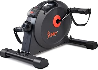 Sunny Health & Fitness Smart Mini Bike, Under Desk Pedal Arm/Leg Exerciser