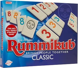 Rummikub | IDEAL | Classic Game: Brings People Together | Family Strategy Games | For 2-4 Players | Ages 7+