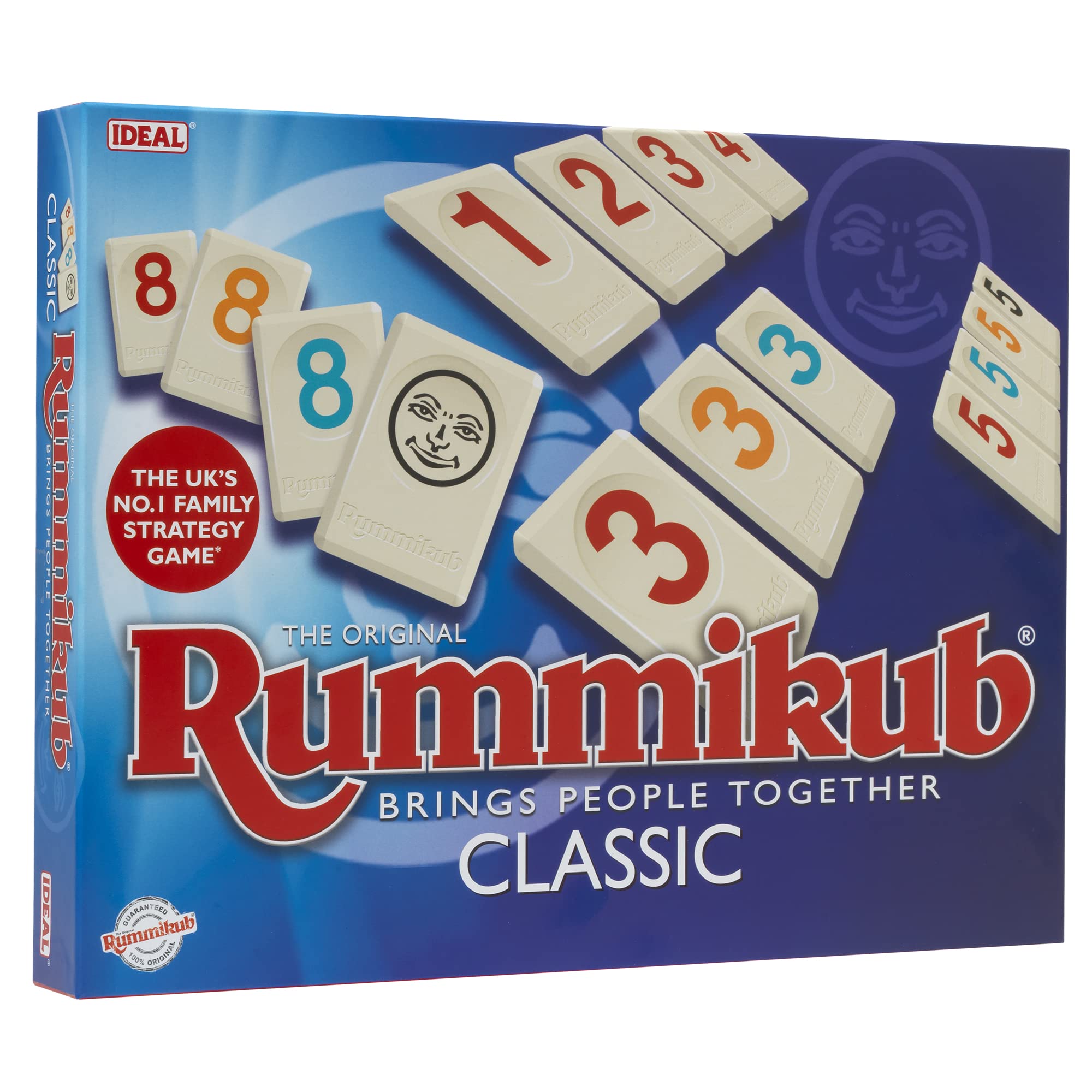 Rummikub | IDEAL | Classic Game: Brings People Together | Family Strategy Games 