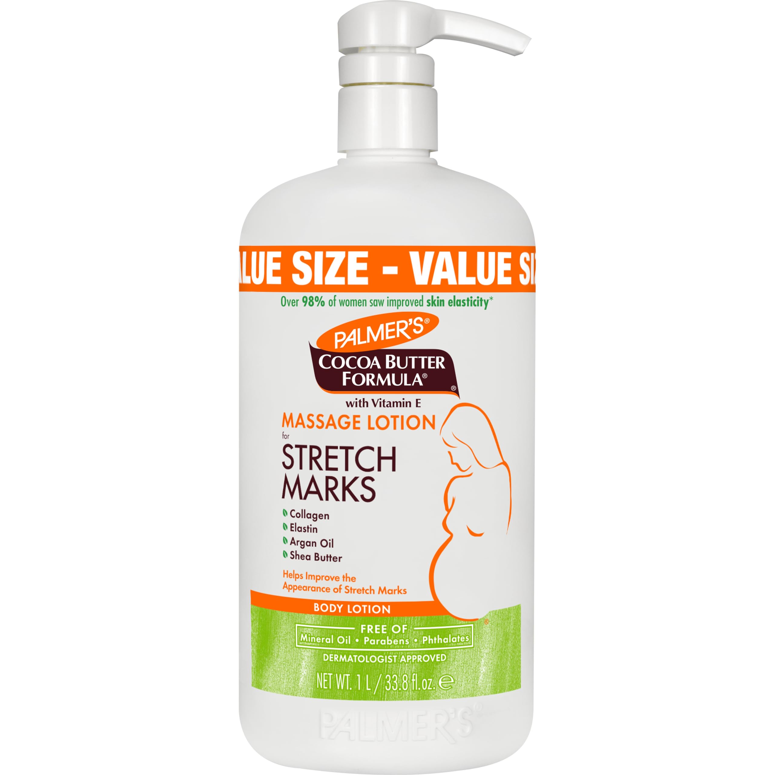 Palmer's Stretch Marks Body Lotion for Pregnancy & Weight Changes (33.8 Oz) | Pr