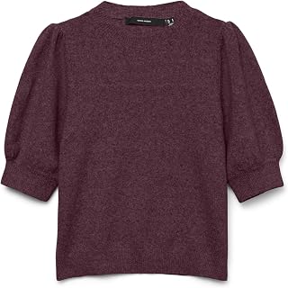 VERO MODA Vmdoffy 2/4 O-Neck Pullover Ga Noos Vmdoffy Ga Noos Women's 2/4 Crew Neck Pullover (Pack of 1)