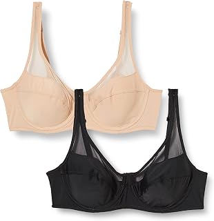 Dim avec Armatures Generous Classique Maintien Parfait X2 Soutien-Gorge Femme (Lot de 2)