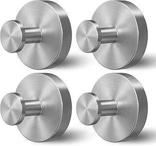 WingWider Shower Hooks for Inside Shower,Suction Cup Hooks for Glass Window,Removable Towel Hooks for Bathrooms,4 Packs(Silver)