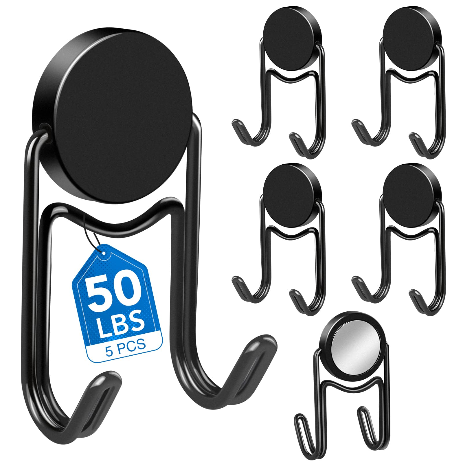 LOVIMAG Magnetic Hooks for Cruise Cabins Essentials 2026 Door Magnets 50LBS | 5 