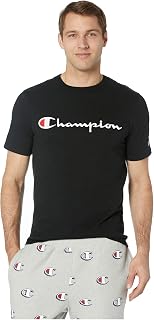 Champion Langarm-t-Shirt, Klassisches T-Shirt für Herren (Reg. Oder Groß und Groß) Men's T-Shirt