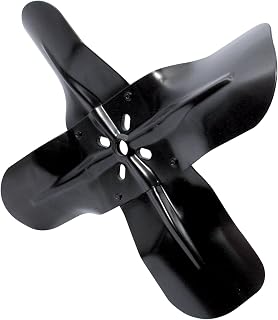Allstar Performance ALL30105 18" 4-Blade Steel Fan, Black