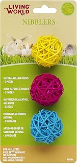 Living World Nibblers, Willow Chews, Balls