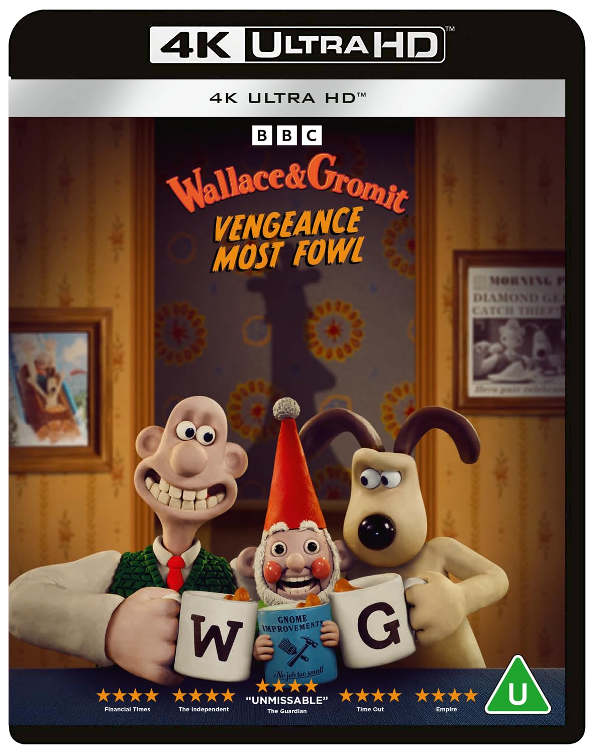 Wallace & Gromit: Vengeance Most Fowl [4K Ultra HD]