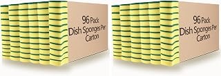 Kitchen Cleaning Sponges,192 Pack Eco Non-Scratch for Dish,Scrub Sponges