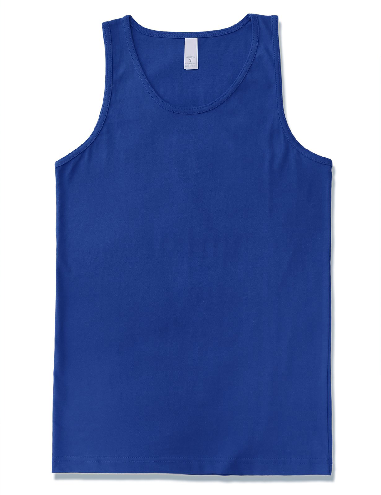 JD Apparel Men's Sleeveless Casual Tank Top