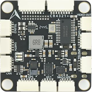 CORVON H743 Flight Controller: 30x30 FC for Drones with Dual IMU, Compass, Barometer, STM32H743, 7 UART, 10 PWM, Supports Betaflight, INAV, Ardupilot, PX4 USB-C, Blackbox Logging, 5V/9V BEC Outputs