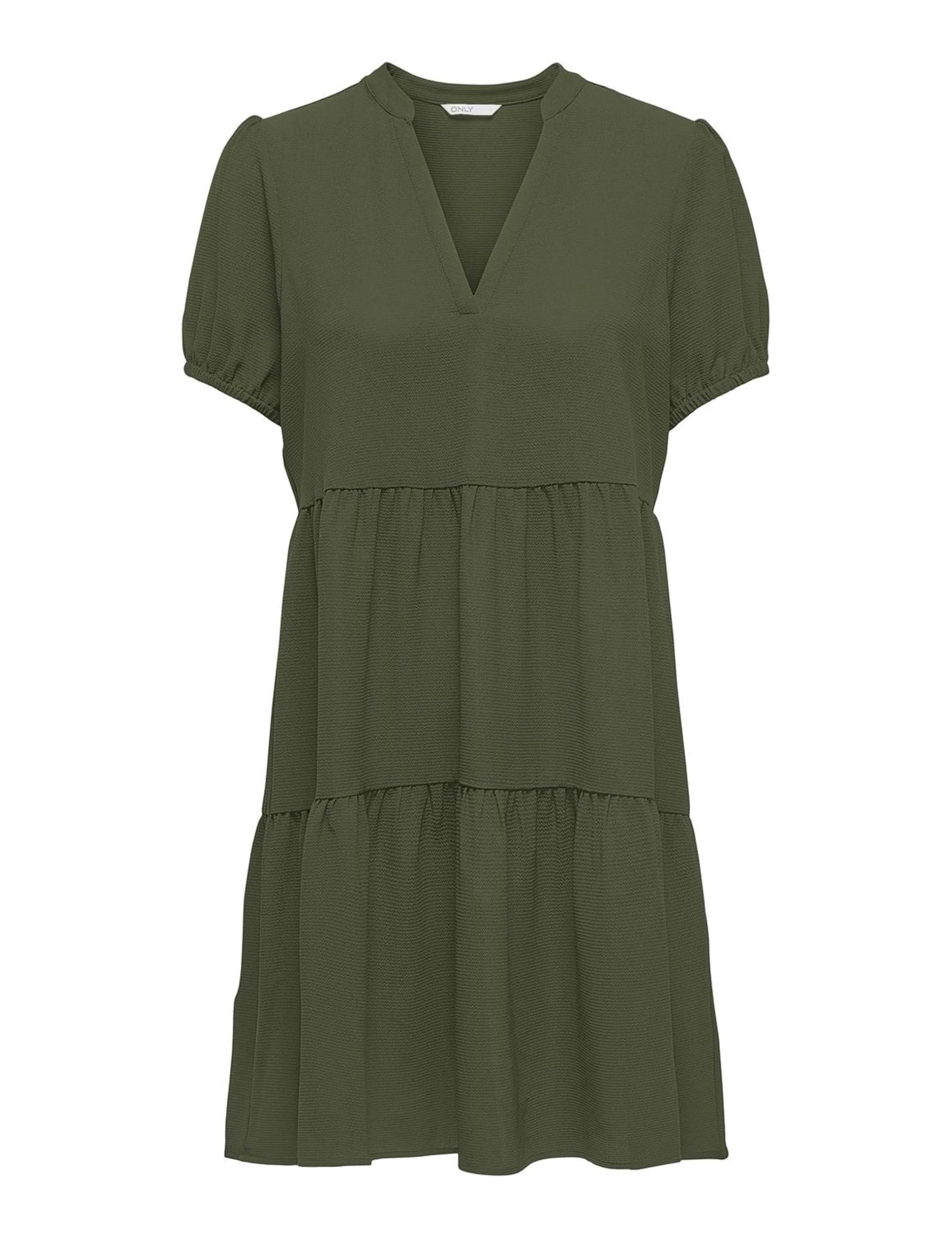 ONLY Onlnova Life S/S Thea Dress Solid Ptm Vestido de Verano Mujer (Pack de 1)