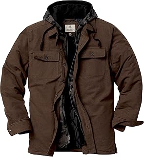 Legendary Whitetails mens Maplewood Hooded Shirt JacketShirt Jacket