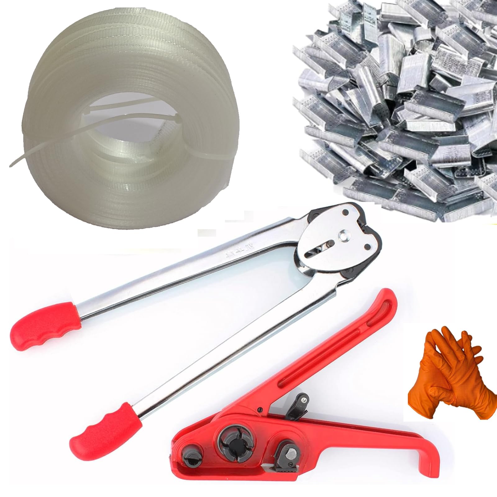 Packaging Strapping Kit, Pallet Banding Strapping Kit | Heavy Duty PP Plastic St