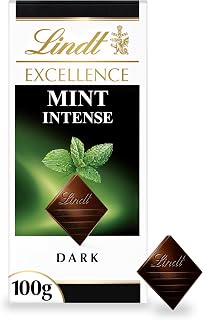 Lindt Excellence Dark Mint Chocolate Bar Each 100g