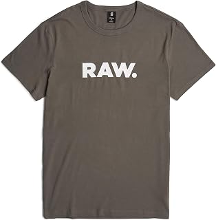 Gistarou Holorn T-Shirt Men's Crew Neck Logo T-Shirt