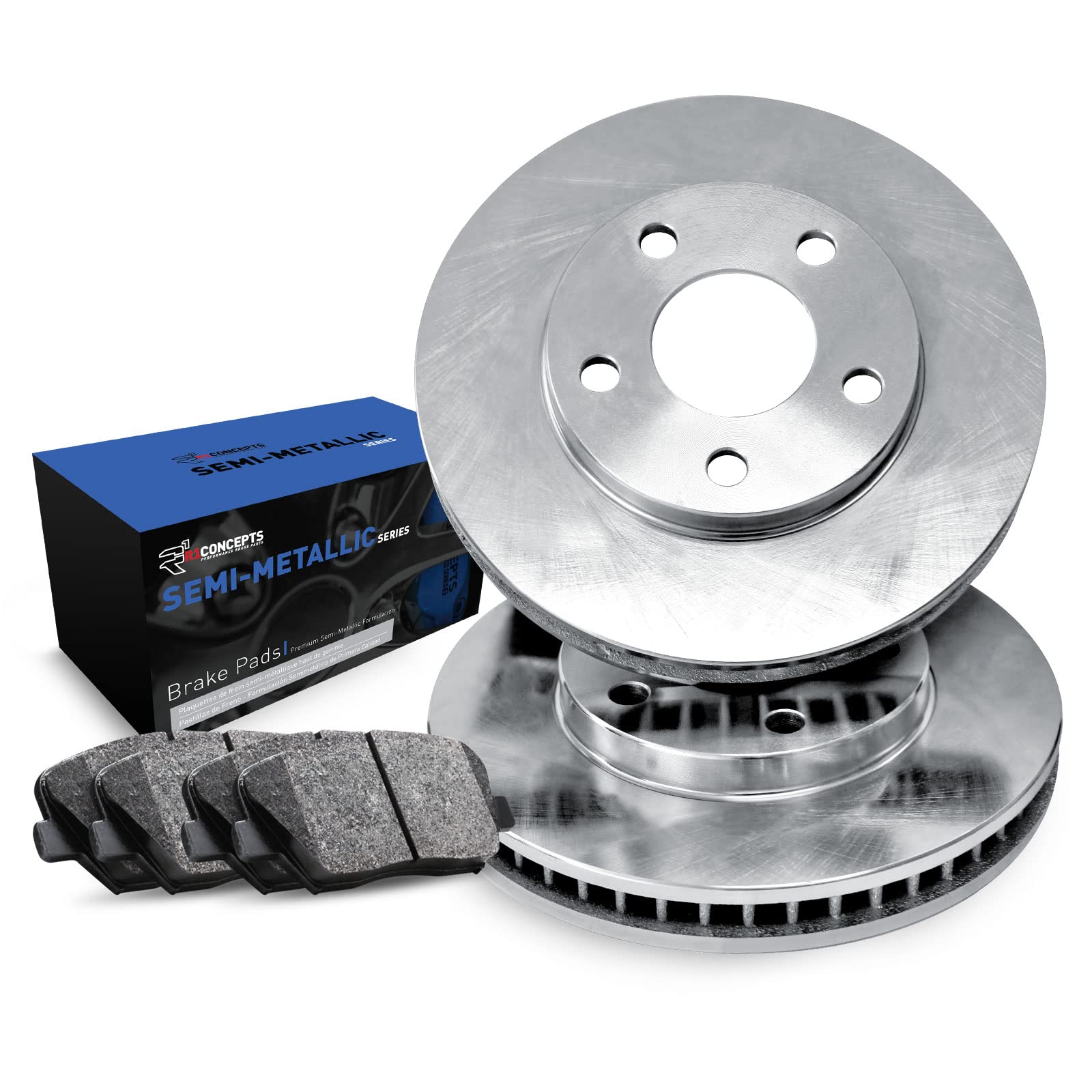 R1 Concepts Front Brake Kit Fits 2013-2016 Nissan Sentra FE+S Sedan | 2013-2019 