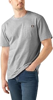 Dickies Men's Heavyweight Heathered Short Sleeve Pocket T-Shirt