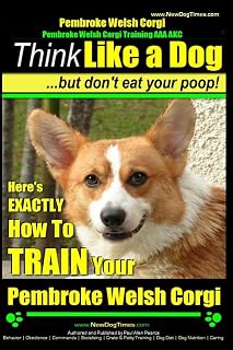 Pembroke Welsh Corgi, Pembroke Welsh Corgi Training AAA AKC: Think Like a Dog, But Don't Eat Your Poop! - Breed Expert Dog Training: Here's EXACTLY How To TRAIN Your Pembroke Welsh Corgi
