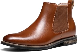 Bruno Marc Chelsea Mens Eco Leather Comfortable Ankle Boots