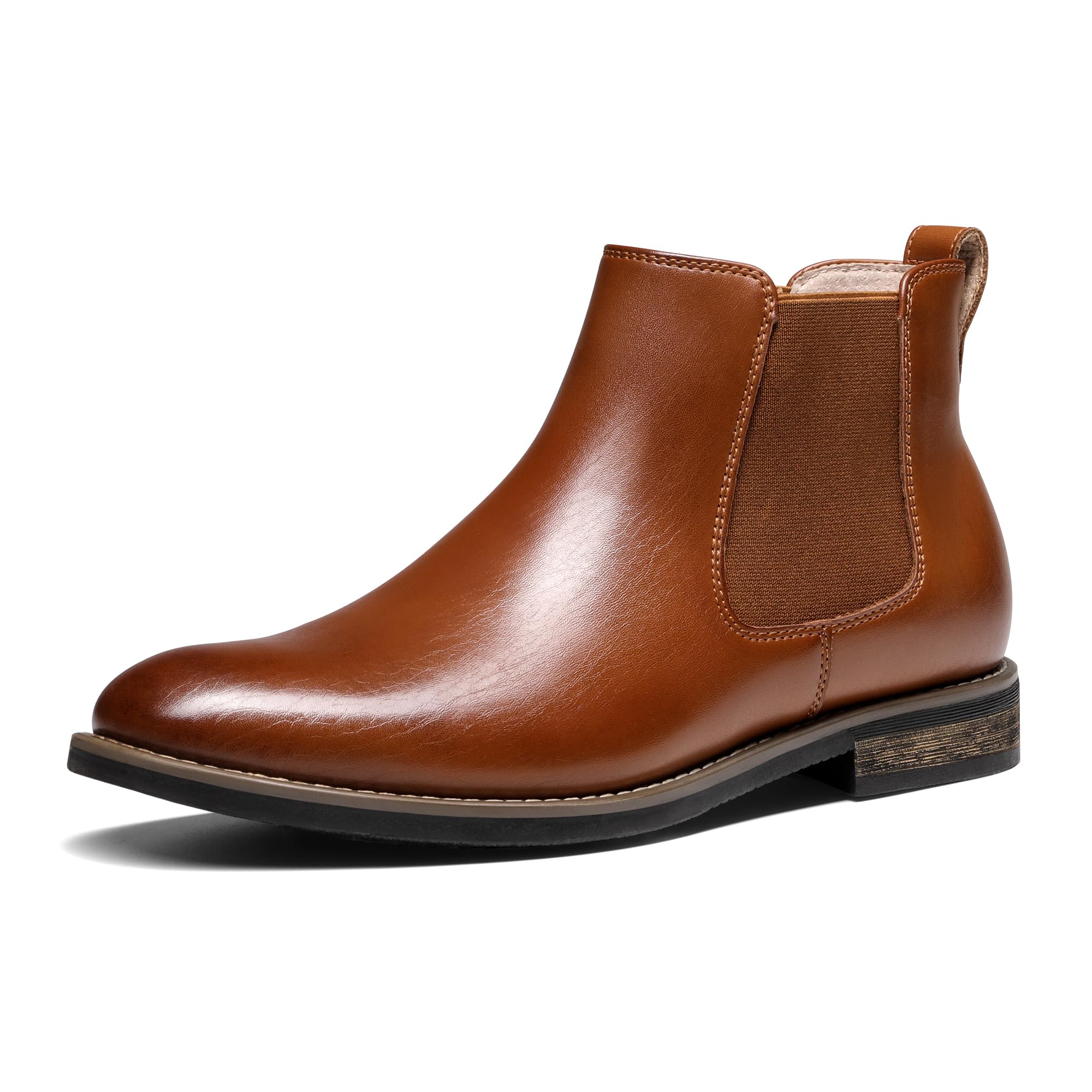 Bruno Marc Chelsea Mens Eco Leather Comfortable Ankle Boots