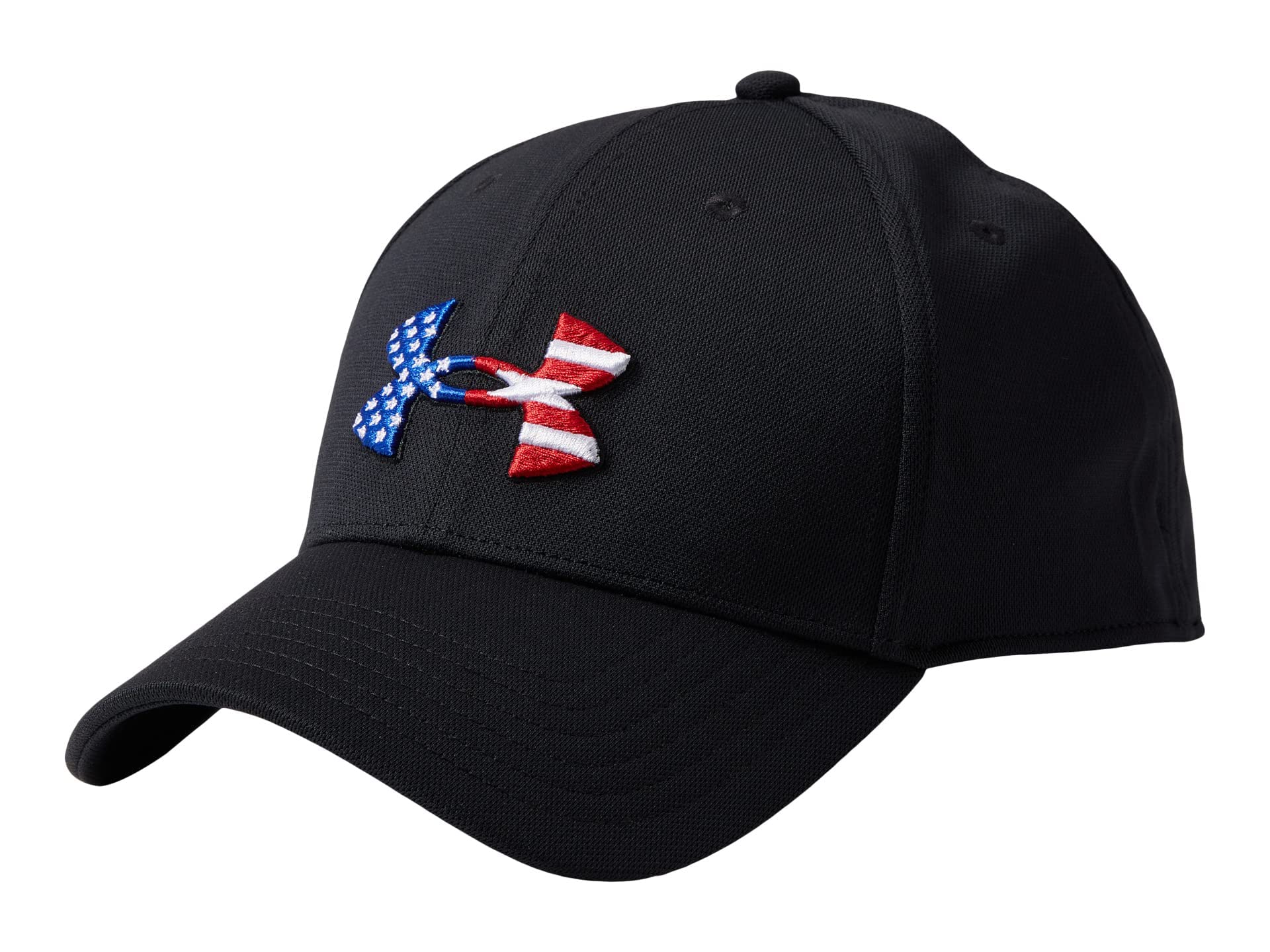 Under Armour Men's Freedom Blitzing Hat, Black (001)/Red, X-Large/XX-Large