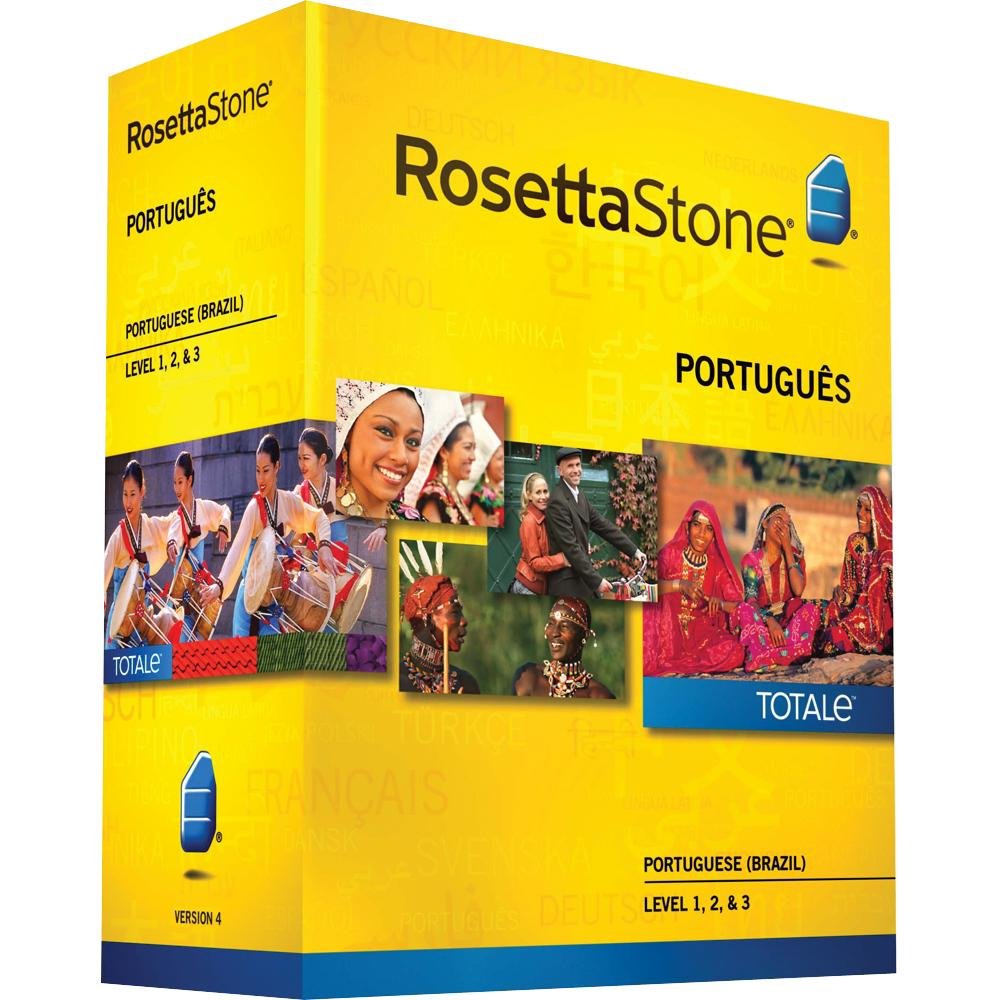 Rosetta Stone Portuguese Brazil Level 1,2 & 3