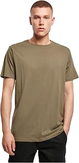 Build Your Brand Light Round Neck Men's T-Shirt