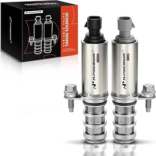A-Premium VVT Intake Exhaust Camshaft Position Actuator Solenoid Valve Kit | Compatible with Chevy GMC Equinox Malibu Cobalt HHR Terrain Buick Pontiac Saturn 2.0L 2.2L 2.4L Replaces# 12655421 12655420