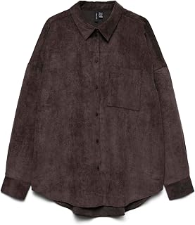 VERO MODA Vmsanne Courderoy LS Women's T-Shirt Wvn Ga Noos